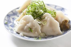 麻辣だれの茹であげ水餃子　6ヶ