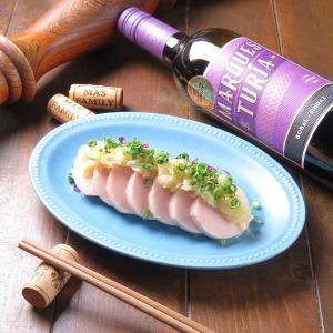 蒸し鶏のねぎ生姜ソース