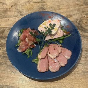 Assortment of the above 3 types of ham