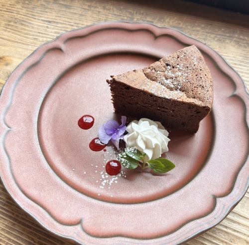 Homemade Gateau chocolat