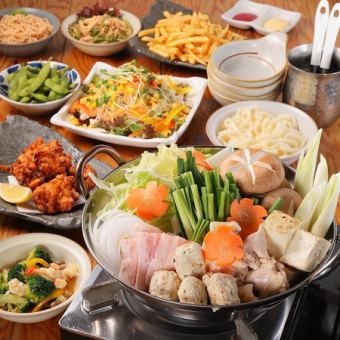 《120分飲み放題付き》なにわの大関鶏塩ちゃんこ鍋コース