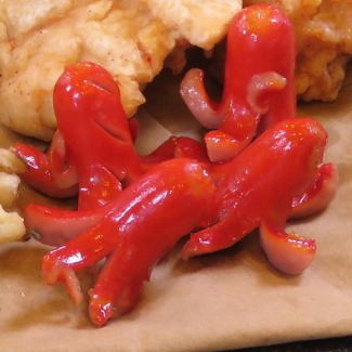 Octopus sausage