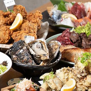 <JR新札幌駅徒歩1分>牡蠣や道産牛、贅沢な海鮮料理を楽しめるお店♪個室・貸切◎