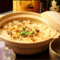 地鶏釜飯