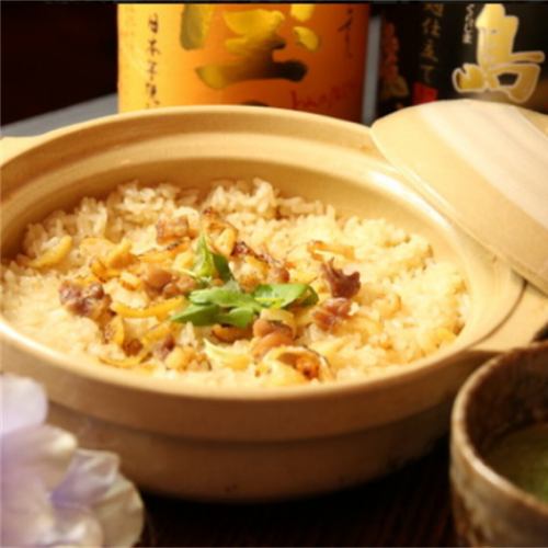地鶏釜飯