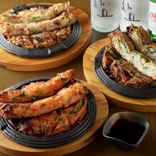 [6 types of seafood and kimchi variations] Authentic chijimi (from 715 yen including tax)