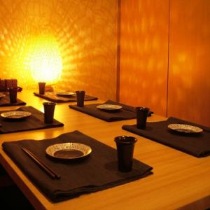 周囲を気にせずにお食事がお楽しみいただけます★女子会などでお使い下さい！