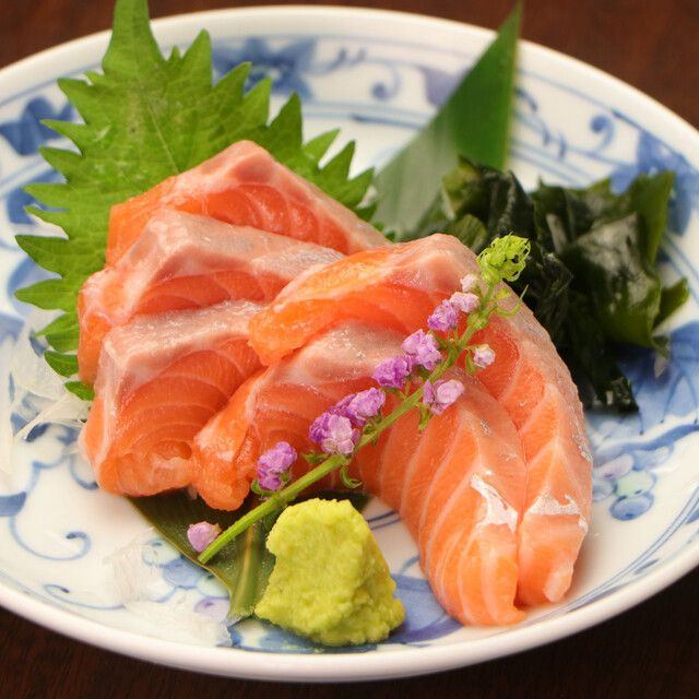 サーモンのお造り