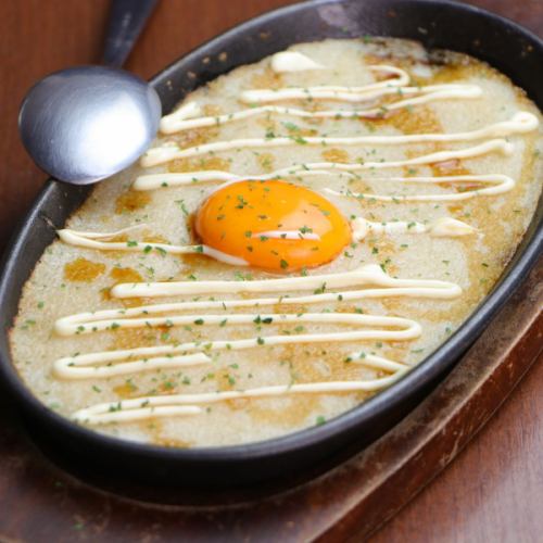 とろろ鉄板焼き