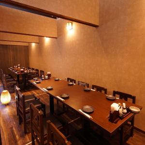 少人数～大人数までOK！宴会・飲み会にぴったりです。