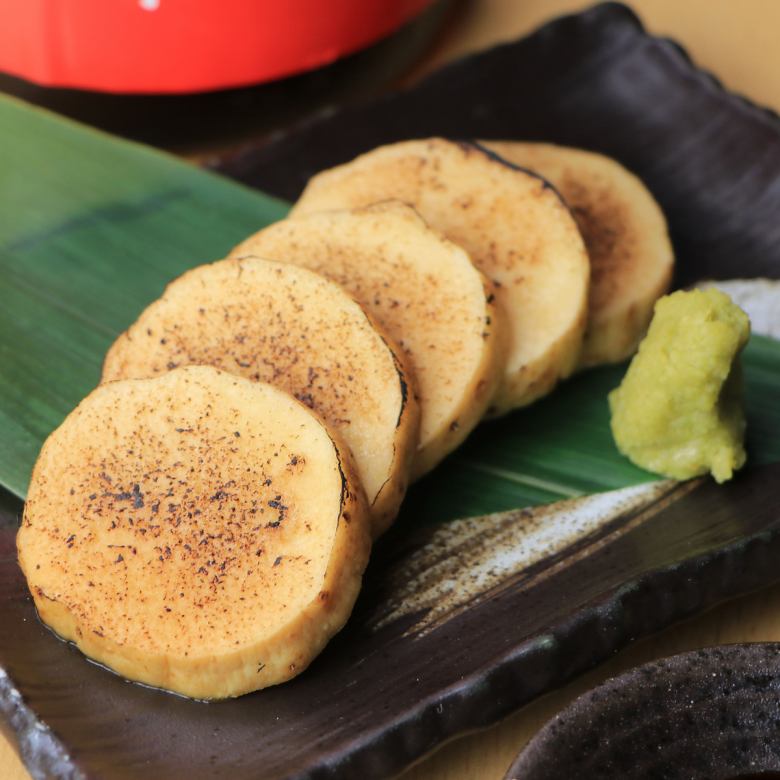 長いもしょうゆ焼き