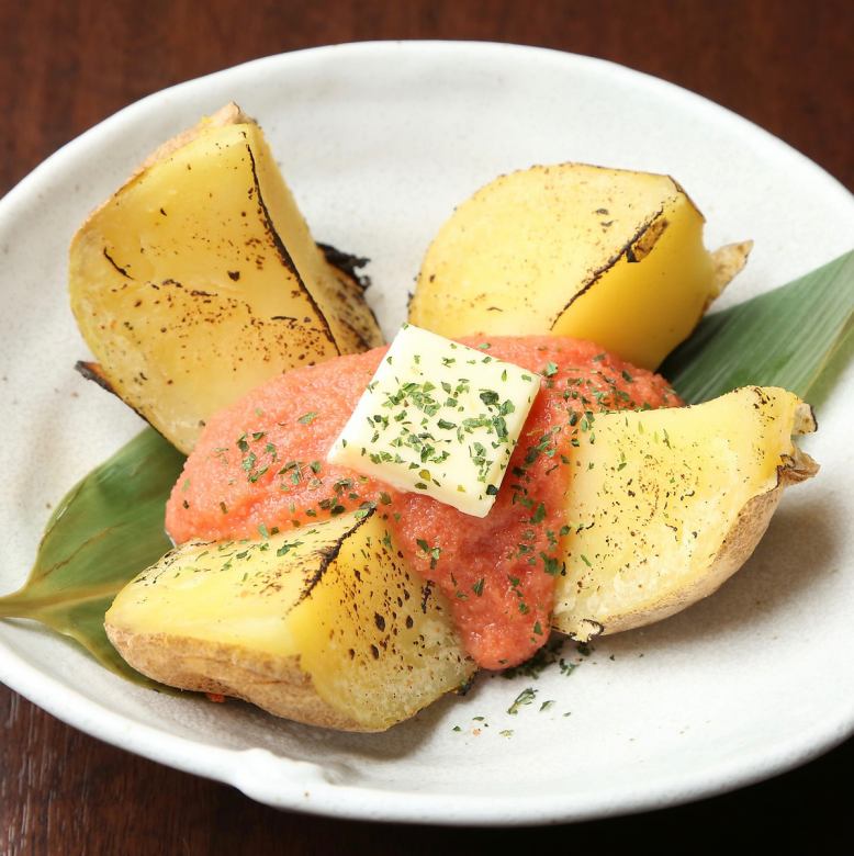 明太じゃがバター