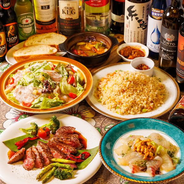 【飲み放題付き◎】糸島の食材を使用した絶品イタリアン♪”CHARIのイタリアン宴会コース”5500円(税込)