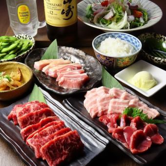【120分飲み放題付き】鉄板焼きコース◆6800円(税込)