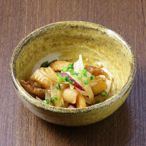地鶏親皮ポン酢