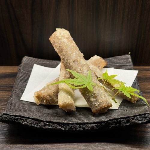 ごぼうの唐揚げ