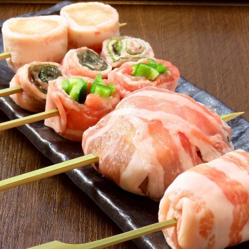 大葉巻き/エノキ巻き/ピーマン巻き