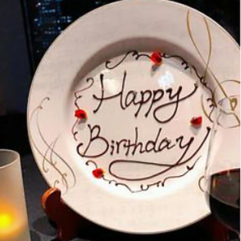 생일이나 기념일에 디저트 플레이트를 준비♪