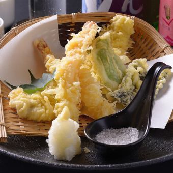 【精致美味】主菜是美味的天妇罗！天妇罗套餐（120分钟畅饮） 6,000日元 ⇒ 5,000日元