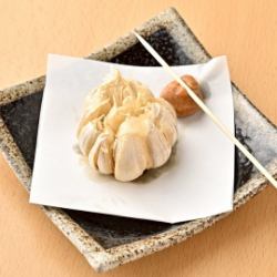 にんにく丸揚げ　