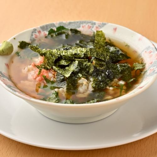 のり茶漬け/梅茶漬け