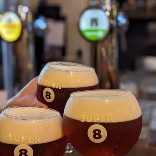 【물~토요일】벨기에 통생 맥주 3~4종류!120분 음료 무제한으로!2,000엔(부가세 포함)
