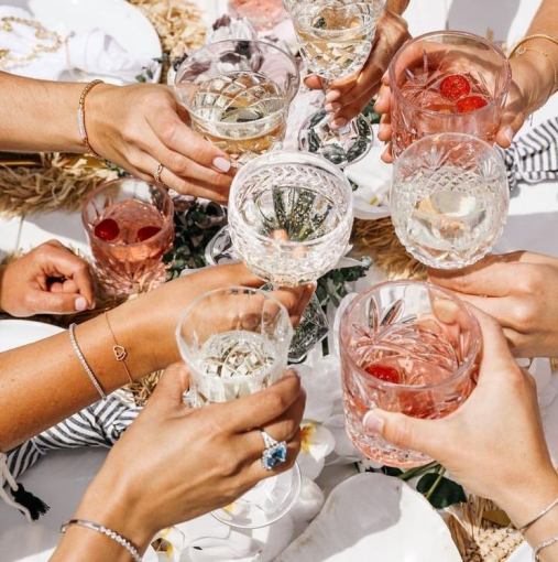 Sunday: All-you-can-drink included, meat dishes, pizza, and more (6 dishes total) 4,000 yen (tax included)