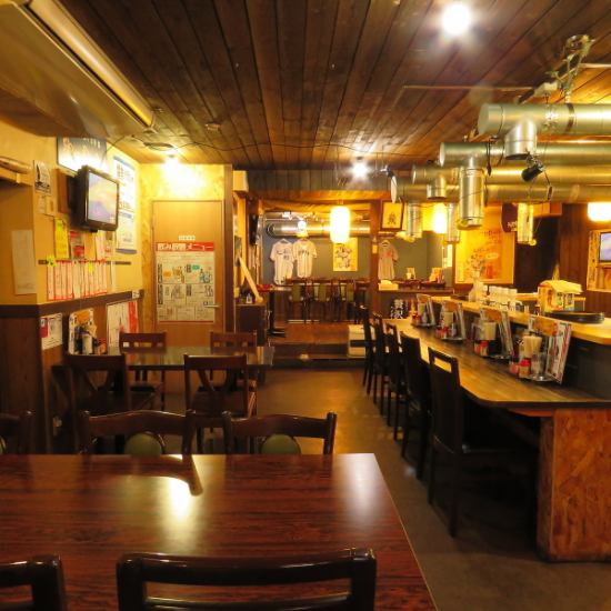 スポーツ観戦も楽しめる空間で楽しいひと時を。