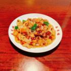 若どり肉のピリ辛炒め