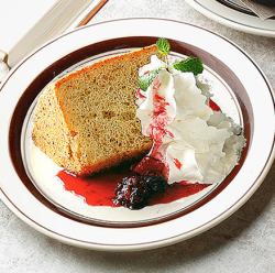 tea chiffon cake