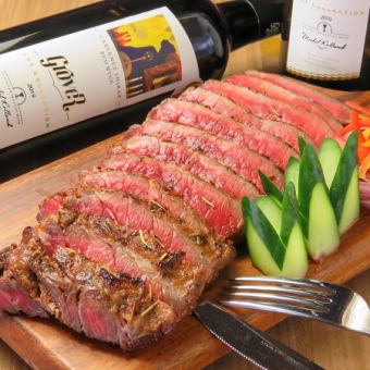 [120 minutes all-you-can-drink included] 9 dishes including roast beef and grilled steak Standard course 5,000 yen ⇒ 4,000 yen
