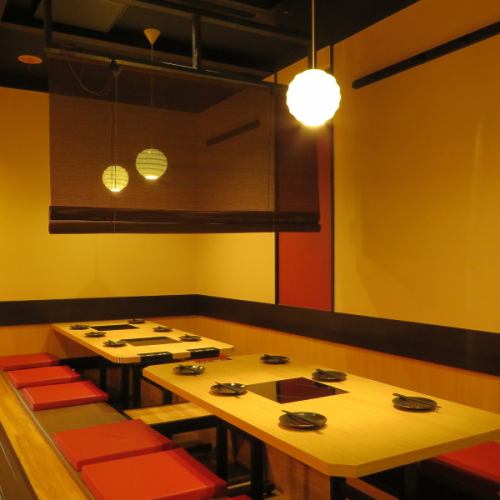 Large groups are also welcome! We also support private banquets for 40 people or more! Since it is a 5-minute walk from the Shinkansen exit of Hiroshima Station, it is close to the station, so you can use it for private banquets and drinking parties without worrying about the last train ♪