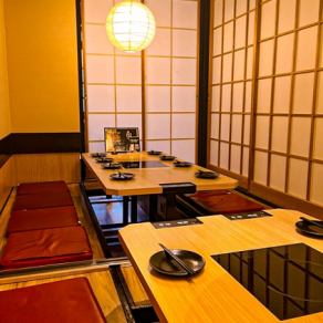 プライベートな飲み会にも◎テーブル席も多数ございます♪4名様からご利用頂けます♪