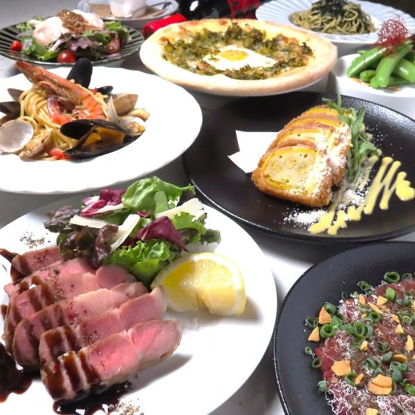 【熊本郷土料理】馬刺しやあか牛、辛子レンコンなどを使った他にはないイタリアン