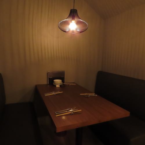 プライベート空間でお食事