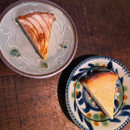 りんごのタルト風ケーキ