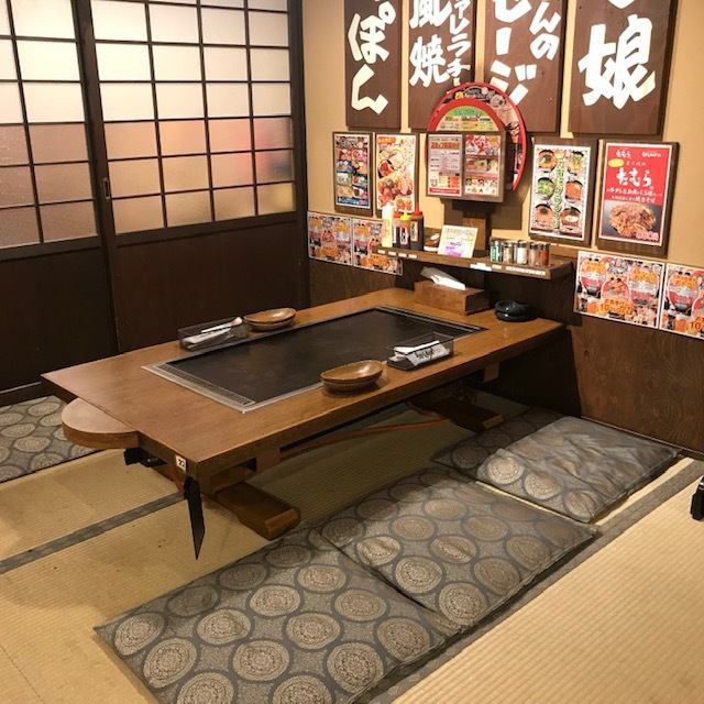 The store is child-friendly, and tatami mats and private rooms are also available, making it safe for women and families.