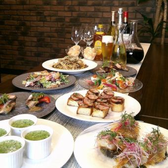 6800円パーティプラン　飲み放題付