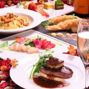 ☆TAM圣诞套餐☆ 在神圣的夜晚……♪ 包含半瓶香槟 7,500日元