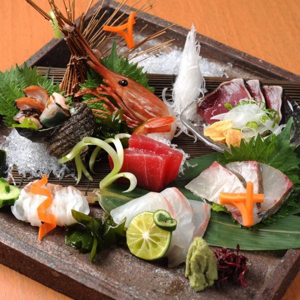 Assorted fresh fish sashimi (for 2 people)