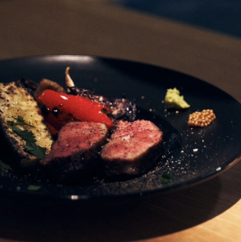 A5 Rank Japanese Black Beef Bistecca with the Aroma of Charcoal and Firewood