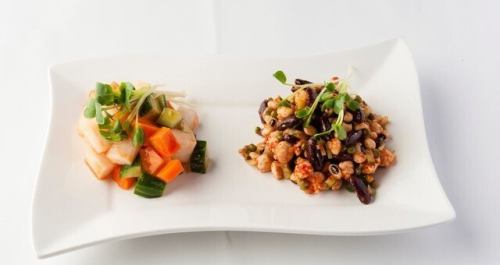 カチュンバル ビーンズ サラダ