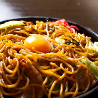 鉄板ソース焼きそば