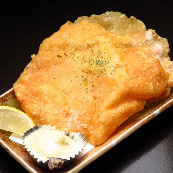 【当店オリジナルメニュー】　鶏せんべい　