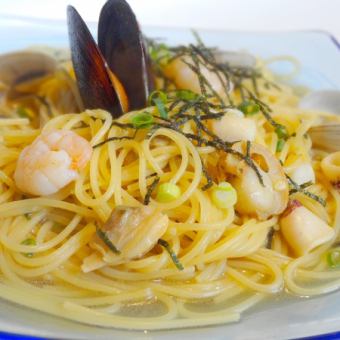 海の幸たっぷりのわさび醤油