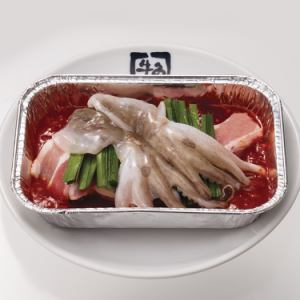 イイダコと豚肉の辛口炒め