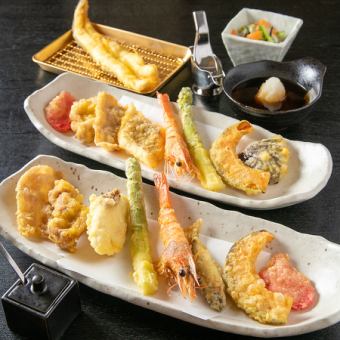 魚介と旬野菜のコース ¥3380