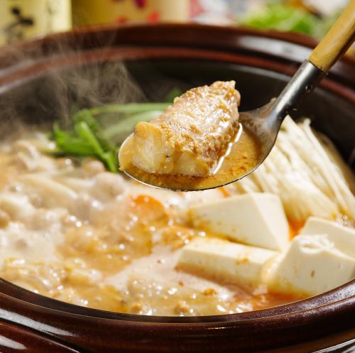 「土布湯火鍋」是鑑賞家的味道，您可以享受濃鬱的濃鬱味道。
