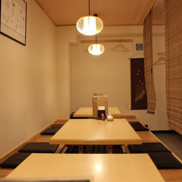 [Horigotatsu最多可容纳15人]可以在horigotatsu中放松身心的空间！虽然它经常被小团体使用，但最多可容纳约15人！我们还有美味的时令鱼和种类繁多的日本酒、烧酒、葡萄酒！在轻松的氛围和美味的食物中度过愉快的时光♪
