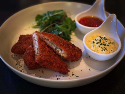 Fried white fish